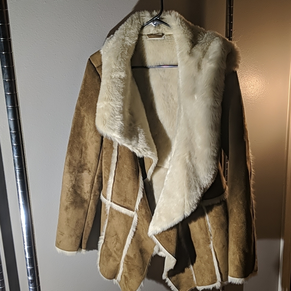 Ariat faux fur lined coat